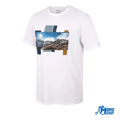 Majica HUSKY Kratki rukav Tee Skyline M White